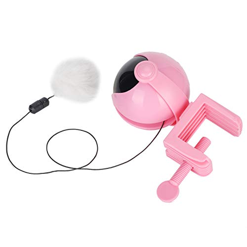 needlid Bola de Juguete, Bola de elevación automática Inteligente PRT para Mascotas para Gatitos para Gatos(Rosado)