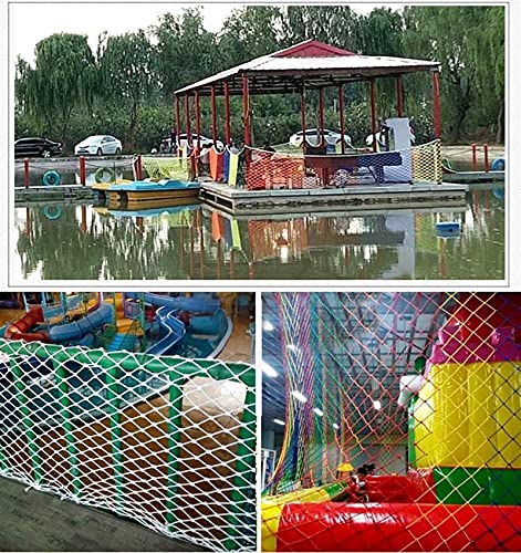 Netificación de seguridad de los niños, cercas decorativas de la piscina cubierta de protección de la piscina de la escalera de la escalera de la escalera del balcón de la red, la red del remolque de