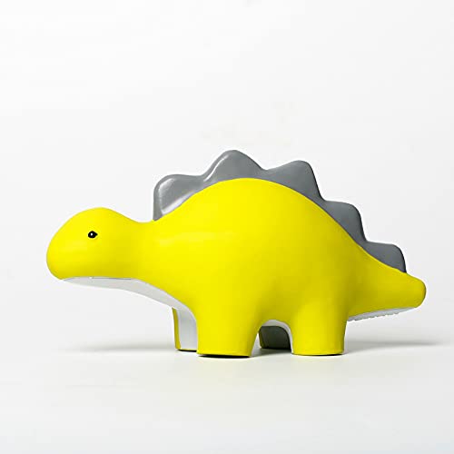 Niazi Juguete para perros con diseño de dinosaurio y sonido para mascotas, de caucho natural duradero