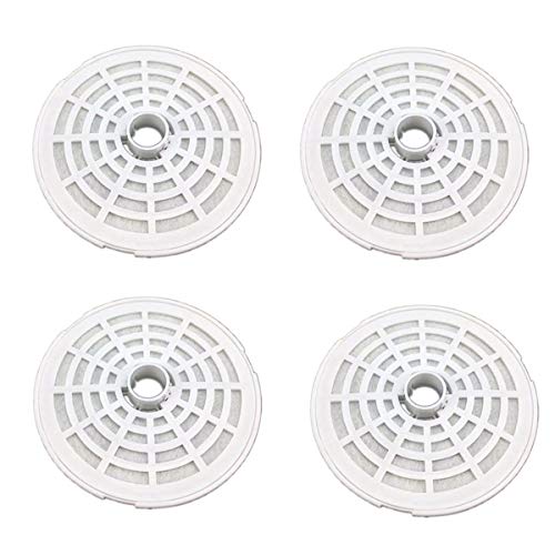 Nicoone 5 filtros de fuente de agua para gatos y mascotas, repuesto para fuente de agua, filtros de carbón activado para fuente de agua de mascotas