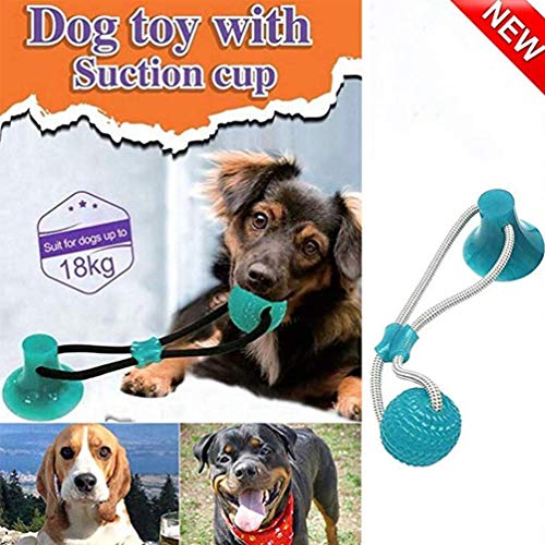 Nifogo Juguetes para Perros，Juguete Perro Juguete Multifuncional para Mordedura para Mascotas, Pelota Perro Pelota De Goma，Juegos Interactivos para Perros，Juguetes Perros Pequeños