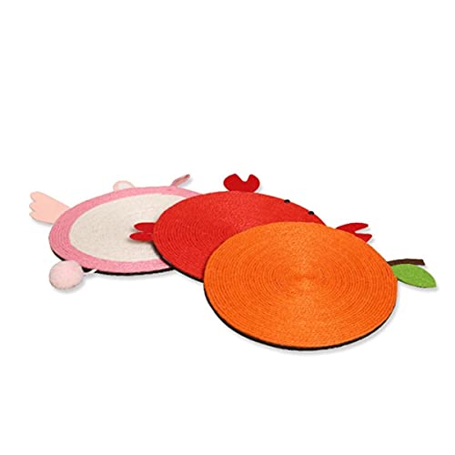 NIQIU Alfombrilla para rascar para Gatos montada en la Pared/Piso Kitten Suministros para Buen Comportamiento Tablero no tóxico-001