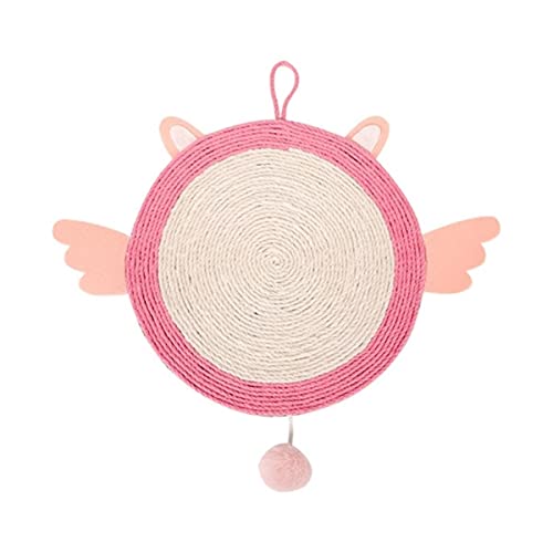 NIQIU Alfombrilla para rascar para Gatos montada en la Pared/Piso Kitten Suministros para Buen Comportamiento Tablero no tóxico-001