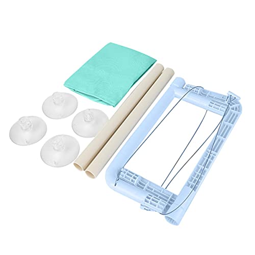 NIQIU Lindas Camas Colgantes para Gatos con 20 kg de Asiento cómodo, Asiento de Ventana, Montaje para Mascotas, Gato, Hamaca, Estante para Mascotas, Asiento para Camas, Suministros, Verde, China