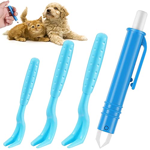 Niserelesa Pinzas para Garrapatas,Gancho para Garrapatas,Removedor De Garrapatas,Pinzas Antigarrapatas para Perros Y Gatos,3X Palanca De Garrapatas,1x Pinzas para Garrapatas,para Humanos,Perros,Niños