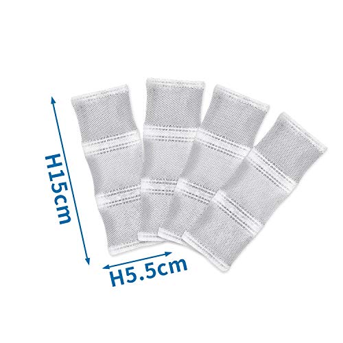 Nobleza Filtro de Fuente para Gatos Resina y Carbón Activado para Dispensador Automático de Agua (Paquete de 4)