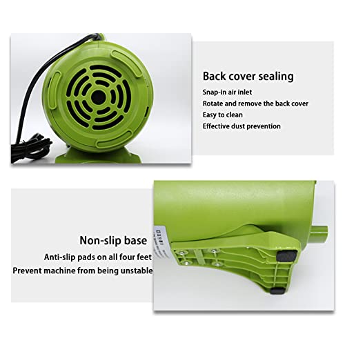 NUB Secador de Pelo para Perros y Gatos Mascotas Secador de bajo Ruido Led Pantalla Niveles de Velocidad Mascota De Baja Potencia Secador De Pelo Secador