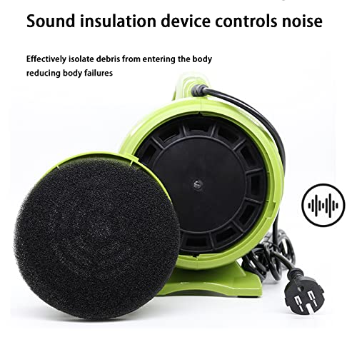 NUB Secador de Pelo para Perros y Gatos Mascotas Secador de bajo Ruido Led Pantalla Niveles de Velocidad Mascota De Baja Potencia Secador De Pelo Secador
