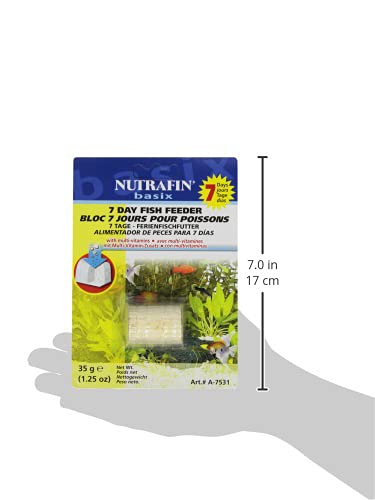 Nutrafin Alimento de Peces para Vacaciones para 7 Días Basix - 35 gr