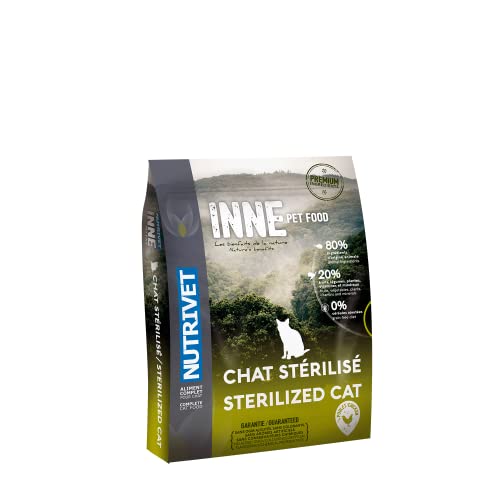 Nutrivet Inne - Comida para Gatos esterilizados, 6 kg