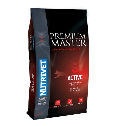 Nutrivet Master Premium Carne para Perro Activo 27/16 15 kg