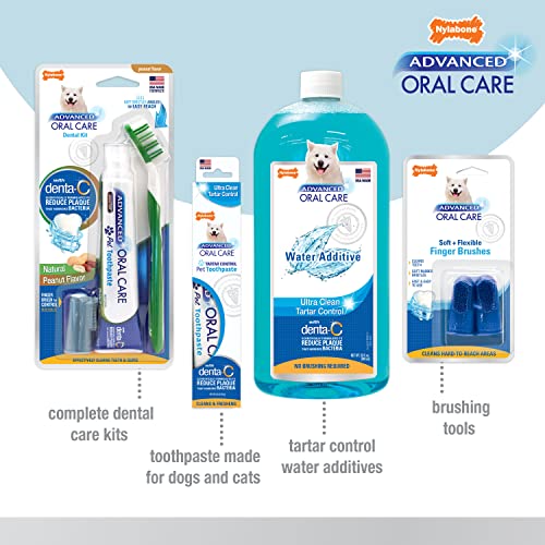 Nylabone Advanced Oral Care 2.5 oz Tartar Control Pasta de dientes para perros