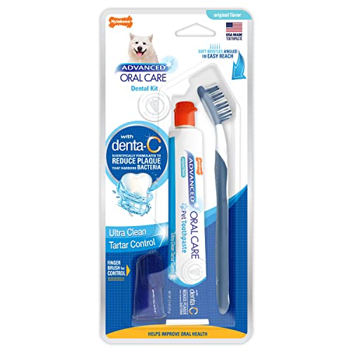 Nylabone Kit Dental avanzado para Perros de Cuidado bucal