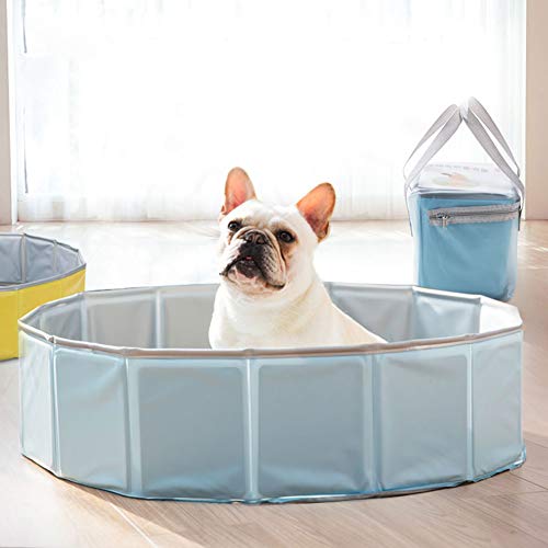 OMEM Bañera Plegable para Perros, bañera para Mascotas y Gatos, tamaño Mediano y Grande, artículos de Aseo Especiales
