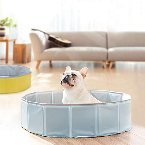 OMEM Bañera Plegable para Perros, bañera para Mascotas y Gatos, tamaño Mediano y Grande, artículos de Aseo Especiales