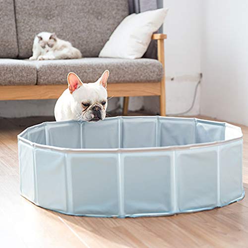 OMEM Bañera Plegable para Perros, bañera para Mascotas y Gatos, tamaño Mediano y Grande, artículos de Aseo Especiales
