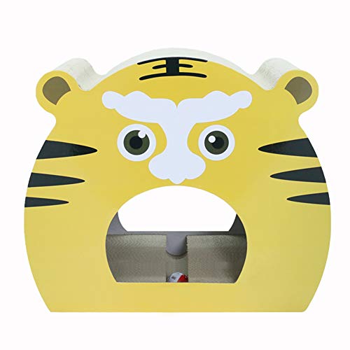 OMEM Gato rascador placa de desgaste vertical pared corrugado Nido juguete (M)