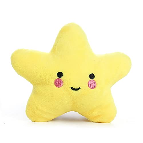 Onsinic 1 Unid Estrellas Lindas Perro Juguete Mascotas Escena Juguete Suave Vellón Perro Juguetes Chilling Descompresión Herramienta Mascota Comprimir Sonido Gatos Gatos Perro Juguetes De Perro