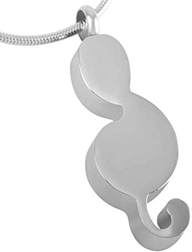 OPPJB Jewelry Gift For Womencollar con Colgante De Recuerdo Eres Mi Corazón Canción para Mascotas Perros Gatos Sostener Cenizas Urna De Cremación Collar con Colgante Conmemorativo Unisex