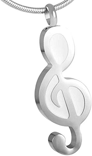 OPPJB Jewelry Gift For Womencollar con Colgante De Recuerdo Eres Mi Corazón Canción para Mascotas Perros Gatos Sostener Cenizas Urna De Cremación Collar con Colgante Conmemorativo Unisex