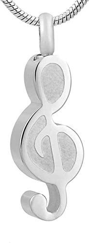 OPPJB Jewelry Gift For Womencollar con Colgante De Recuerdo Eres Mi Corazón Canción para Mascotas Perros Gatos Sostener Cenizas Urna De Cremación Collar con Colgante Conmemorativo Unisex
