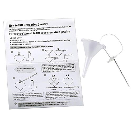 OPPJB Urnas para Collar De Cenizas Humanascollar Colgante De Urna De Flor Rosa para Ceniza De Acero Inoxidable Conmemorativo Ceniza Cremación Titular Jewelry-C