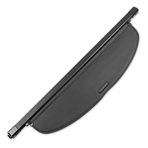 OREALTOOL Cubierta de Carga Retráctil, Pantalla Retráctil para Maletero Negra para X-Trail Rogue 2014 2015 2016