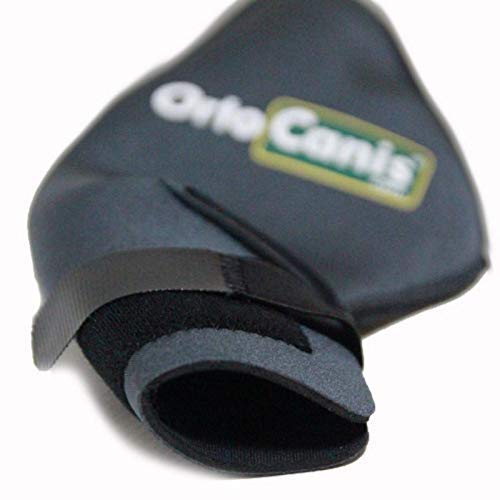 Ortocanis Protector de Rodilla para Perros Original - Lesiones de ligamentos Cruzados, luxación de rótula, artrosis - Talla XS (Izquierda)