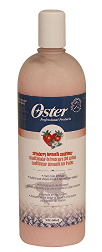 OSTER acondicionador abrillantador de Pelo para Caballo, Fresa, Concentrado 10:1