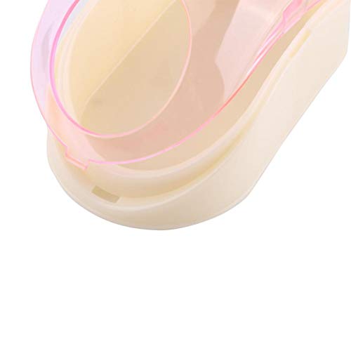 Oumefar Contenedor de bañera de plástico para Mascotas Hamster Baño para Mascotas Casa Hamster Inodoro Baño de Arena Juego de Arena para Mascotas para Animales pequeños Hamster Gerbil(Pink)