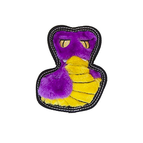 Outward Hound Tough Seamz - Juguete de peluche para perros - Cobra - Pequeño