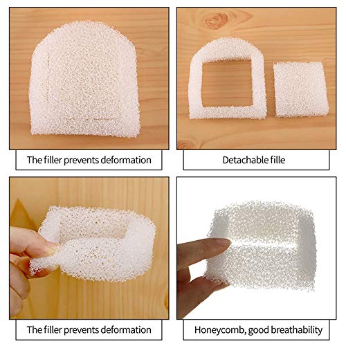 OVBBESS 24 Piezas Filtros de Espuma de Repuesto para Bebederos para Perros y Gatos, Prefiltros de Espuma para Bebederos para Mascotas, Compatibles con Drinkwell