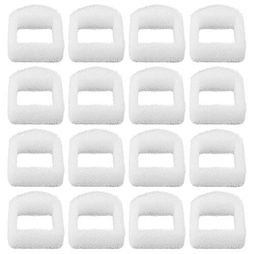 OVBBESS 24 Piezas Filtros de Espuma de Repuesto para Bebederos para Perros y Gatos, Prefiltros de Espuma para Bebederos para Mascotas, Compatibles con Drinkwell