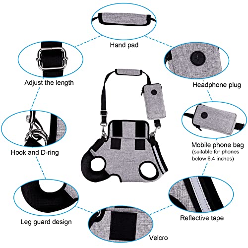 Ownpets Bolsa de transporte para perros para mascotas con cuerpo cruzado para gatos y perros, S