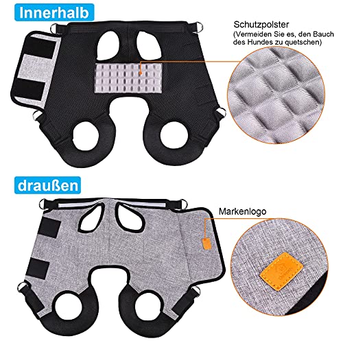 Ownpets Bolsa de transporte para perros para mascotas con cuerpo cruzado para gatos y perros, S