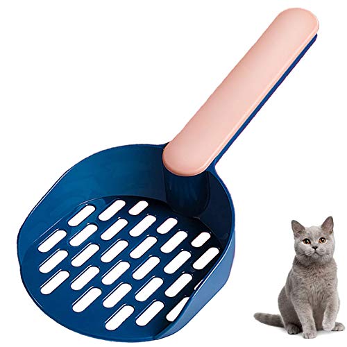 Pala Gatos Mango Largo Tamiz Plástico Gatos Colador Plástico Gatos Pala Limpieza Basura Mascotas Para Excrementos De Mascotas Gatos Arena Tamiz Adecuado Para La Mayoría De Tipos Arena Para Gatos