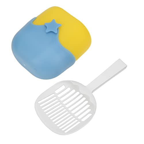 Pala para para Gatos, Diseño de Apertura, Libre de BPA, Inodoro, Pala para para Gatos con Agarre Cómodo, Pala Profunda para Maine Coon