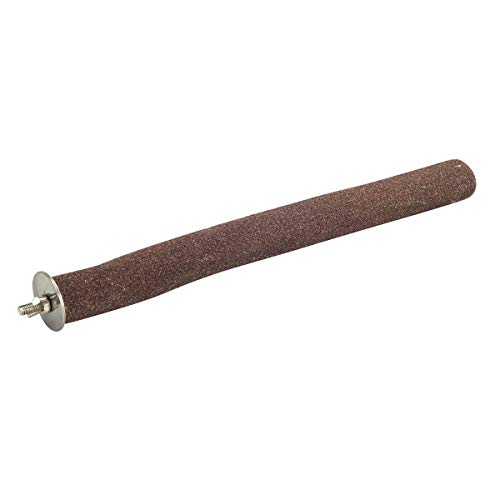 Parrot Essentials Percha De Loro para Cortar Uñas Lijada, Grande 210 g