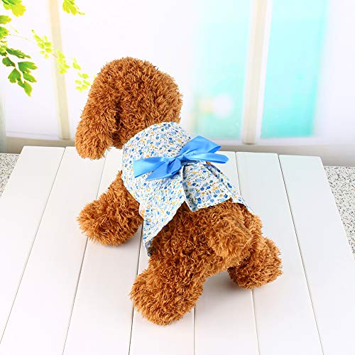 Pbzydu 【𝐏𝐫𝐨𝐦𝐨𝐜𝐢ó𝐧 𝐝𝐞 𝐒𝐞𝐦𝐚𝐧𝐚 𝐒𝐚𝐧𝐭𝐚】 Perro Gato Camiseta, Traje de Perro Cachorro Animal Ropa de Verano Vestido tutú Falda de Encaje