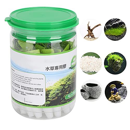 Pegamento para acuario verde, amplia gama de uso, pegamento verde floreciente, acuario para plantas, peces(New green, Polar Animals)