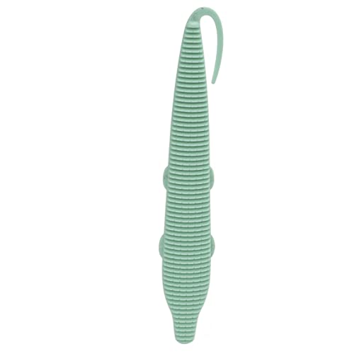 Peine para Lengua de Gato, Novedoso Cepillo para Lengua de Gato Fácil de Usar, Práctico para Gatos Domésticos(Verde + dorado)