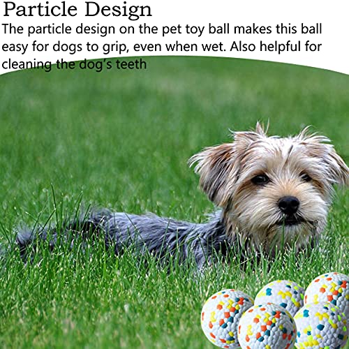 Pelota de Juguete para Perros,Pelota Perro Indestructible,Pelota de Caucho Natural para Perros,Bola Interactiva Perros para Perros Pequeños Medianos y Perros Grandes (Rojo)