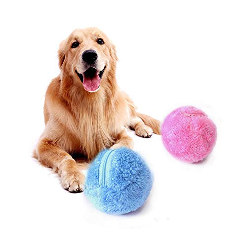 Pelota Perro Mascota Eléctrica Bola De Juguete Magic Roller Ball Juguete Automático Roller Ball Magic Ball Dog Cat Pet Toy 5pcs (Color Aleatorio)