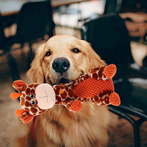 Perro Chew Juguete Jirafa Forma Peluche Mirando Juguete para El Entretenimiento De Boredom