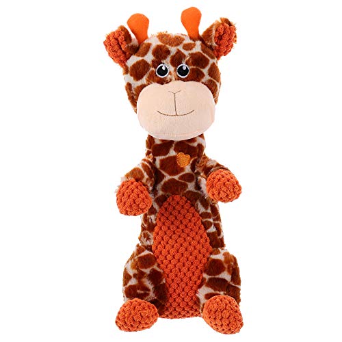 Perro Chew Juguete Jirafa Forma Peluche Mirando Juguete para El Entretenimiento De Boredom