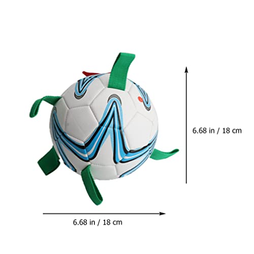 Perro Pelota de Fútbol Grab: Perrito de Juguete Bola de La Bola Animal de Compañía Interactiva Mascotas Ejercicio Juguete Juego Juguete Patio Jardín Molar Aire Libre de Interior