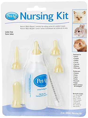Pet Ag Enfermería Kit 2oz de Botella (para)