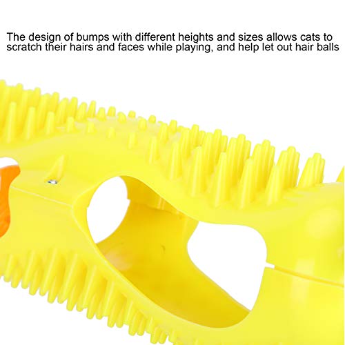 Pet Catnip Ball Track, Material Premium Combinación Aleatoria LED Juguetes Gatos Puzzle Track Toy Cat Scratching Toy Pet Track Ball Toy Cat Scratching Track para Gatos
