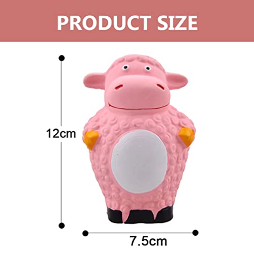 Pet Dog Dog Cepillo de Dientes Chew Juguetes: Juguetes Squeaky Dog Peluche Squeaker Perro Juguete Dientes Cepillo de Dientes Palillo Limpieza Pequeño Perro Perro Masticar Molar
