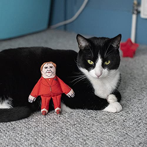 Pet Hates Toys Líderes Políticos Juguetes de Gato Suave Con Nip Gato (Nicola Sturgeon Regular)